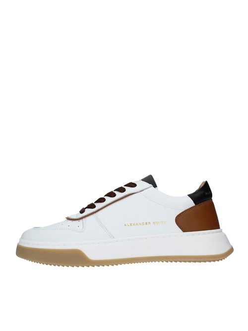 Sneakers in pelle ALEXANDER SMITH | T1U 70WCN HARROWBIANCO-COGNAC